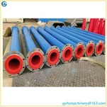 Tubo composto de poliuretano revestido de aço